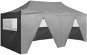 Professional folding party tent 4 sides 3x6 m steel anthracite - Garden Gazebo
