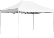 Professional folding party tent aluminum 4.5 x 3 m white - Garden Gazebo