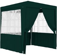 Profi party tent with sides 2.5 x 2.5 m green 90 g / m2 - Party Tent