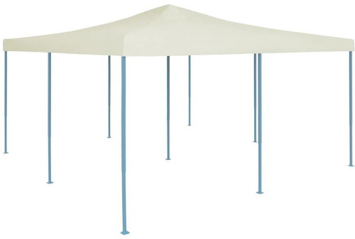 Folding gazebo 5 x 5 m cream - Garden Gazebo - Main image