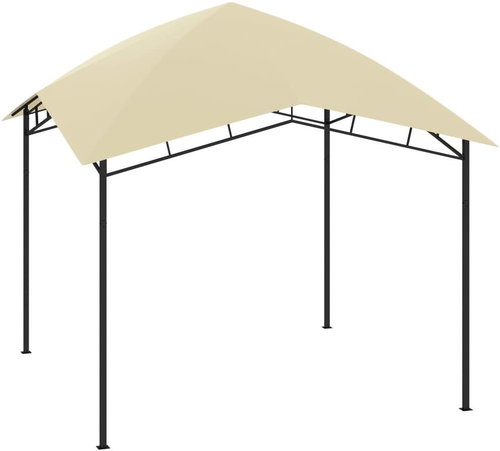 Garden gazebo 3 x 3 x 2.9 m cream 180 g / m2 - Garden Gazebo - Main image