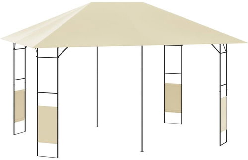 Garden gazebo 4 x 3 m cream 160 g / m2 - Garden Gazebo - Main image