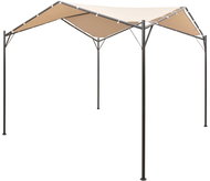 Garden gazebo 4 x 4 m beige steel - Garden Gazebo