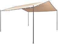 Garden gazebo 4 x 4 m beige steel - Garden Gazebo
