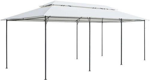 Garden gazebo 600 x 298 x 270 cm white 180 g / m2 - Garden Gazebo - Main image
