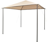 Garden arbor, 3x3 m, steel, beige - Garden Gazebo
