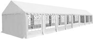 Garden Pavilion, PVC, 6x16m, White - Garden Gazebo