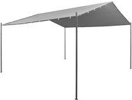 Garden party tent made of steel 400 x 400 x 260 cm anthracite - Garden Gazebo