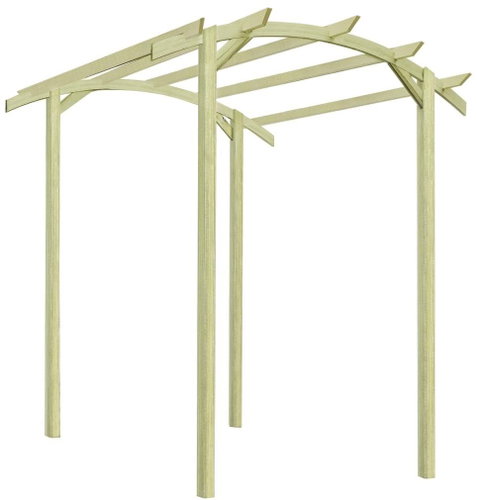Garden Pergola Impregnated Pine 180 x 197 x 210cm - Pergola - Main image