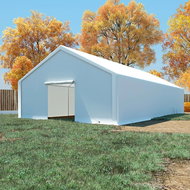 Storage Tent PE 6 x 12m White - Garden Gazebo
