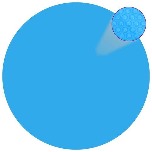 Pool cover blue 356 cm PE - Swimming Pool Cover - Main image