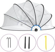 SHUMEE Zastřešení na bazén kulatý 467 × 234 cm, PVC - Pool Shade