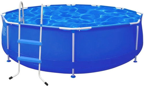 Round Pool 360 x 76cm with a Ladder - Pool - Main image