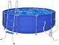 Round Pool 457cm with Ladder and Filter Pump - Pool