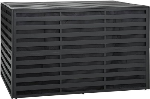 Garden Storage Box Aluminium 150 x 100 x 100cm Anthracite - Garden Bbox - Main image