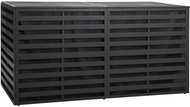 Zahradní úložný box hliník 200 x 100 x 100, antracitový - Zahradní box