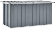 Zahradní úložný box šedý 129 x 67 x 65 cm - Zahradní box
