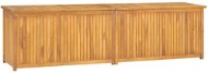 Záhradný box 200 × 50 × 55 cm masívne teakové drevo - Záhradný úložný box