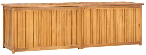 Zahradní box 175 × 50 × 55 cm masivní teakové dřevo - Garden Bbox - Main image