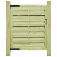 Garden gate impregnated pine 100×150 cm green - Fence Gate
