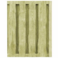 Garden gate impregnated pine 100×125 cm green - Fence Gate