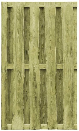 Garden gate impregnated pine 100×170 cm green - Fence Gate - Main image