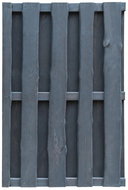 Garden gate impregnated pine 100×150 cm grey - Fence Gate