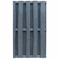 Garden gate impregnated pine 100×170 cm grey - Fence Gate