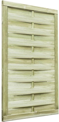 Garden gate impregnated pine 100×200 cm green - Fence Gate - Main image