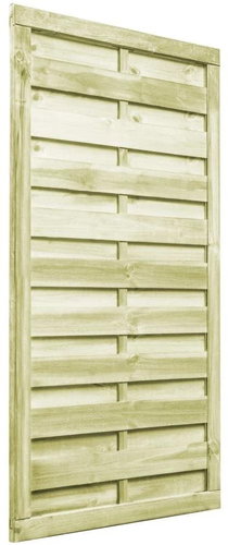 Garden gate impregnated pine 100×200 cm green - Fence Gate - Main image
