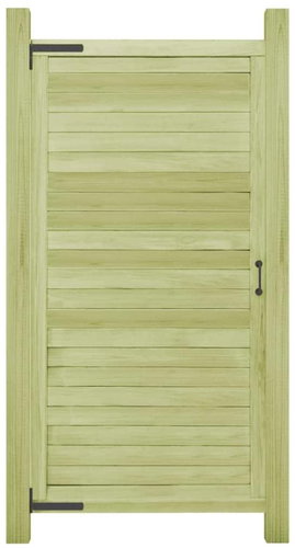 Garden gate impregnated pine 200×100 cm - Fence Gate - Main image