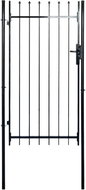 Single leaf fence gate with spikes on top 100×150 cm - Fence Gate