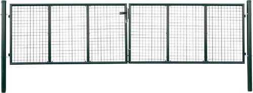 Zahradní brána z pletiva 415×125 cm / 400×75 cm - Brána - Main image