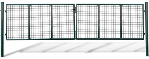 Zahradní brána z pletiva 415×150 cm / 400×100 cm - Brána - Main image