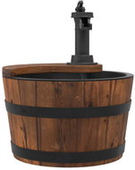 SHUMEE Zahradní fontána s čerpadlem 28 × 28 × 34,5 cm masivní jedle - Garden Fountain
