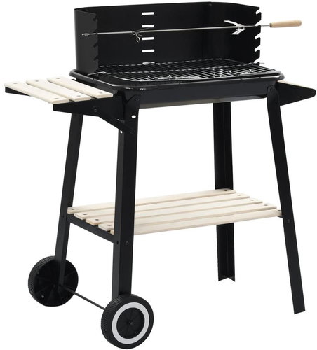 Charcoal Grill with Wheels - Grill - Main image