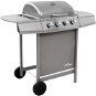 Gas Grill with 4 Silver Burners - Grill
