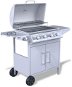 Gas Garden Grill 4 + 1 Stainless-steel Burners, Silver - Grill