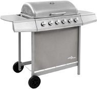 Gas Garden Grill with 6 Silver Burners - Grill