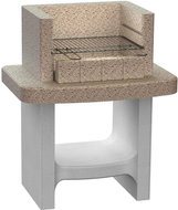 Garden Concrete Charcoal Grill with Shelf - Grill