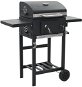 Garden Charcoal Grill with Black Shelf - Grill