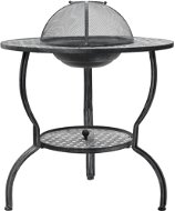 Garden Grill on Charcoal Antique Grey 70 x 67cm - Grill