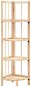 Shumee Rohová polička z cedrového dřeva 27×27×110 cm, 246435 - Regál