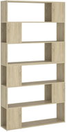 Shumee dělící stěna dub sonoma 100×24×188 cm, 3082074 - Shelving Unit