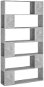 Shumee dělící stěna betonově šedá 100×24×188 cm, 3082075 - Regál