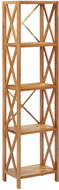 Shumee  s 5 policemi 40×30×163,5 cm masivní dubové dřevo , 325577 - Shelving Unit