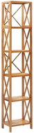 Shumee  s 6 policemi 40×30×205 cm masivní dubové dřevo , 325578 - Shelving Unit