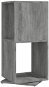 Shumee otočná skříňka betonově šedá 34,5×34,5×75,5 cm dřevotříska, 339552 - Knihovna