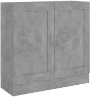 Shumee betónovo sivá 82,5 × 30,5 × 80 cm drevotrieska, 802709 - Knižnica