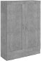 Shumee betónovo sivá 82,5 × 30,5 × 115 cm drevotrieska, 802718 - Knižnica
